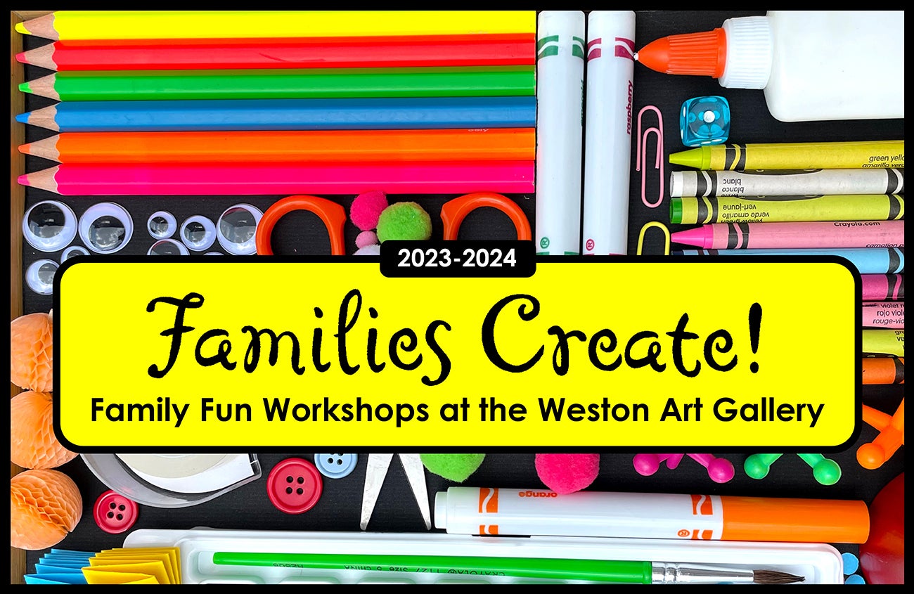 Families Create! Workshop: MYOBC (Make Your Own Book Cover) 