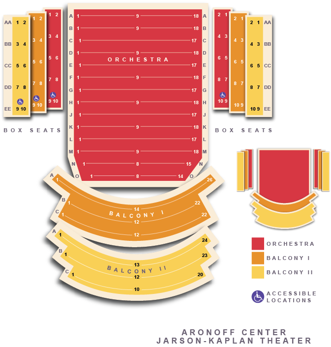 Summit Music Hall Seating Chart