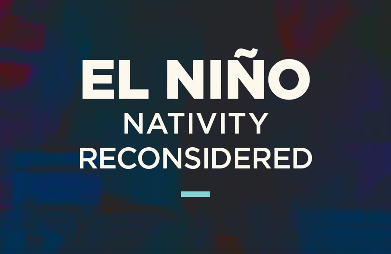 CSO Proof: El Niño