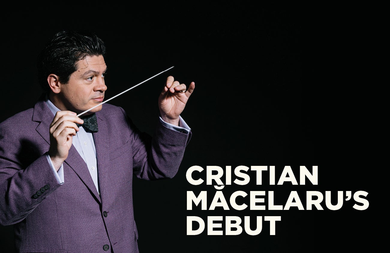 Cristian Măcelaru's Debut