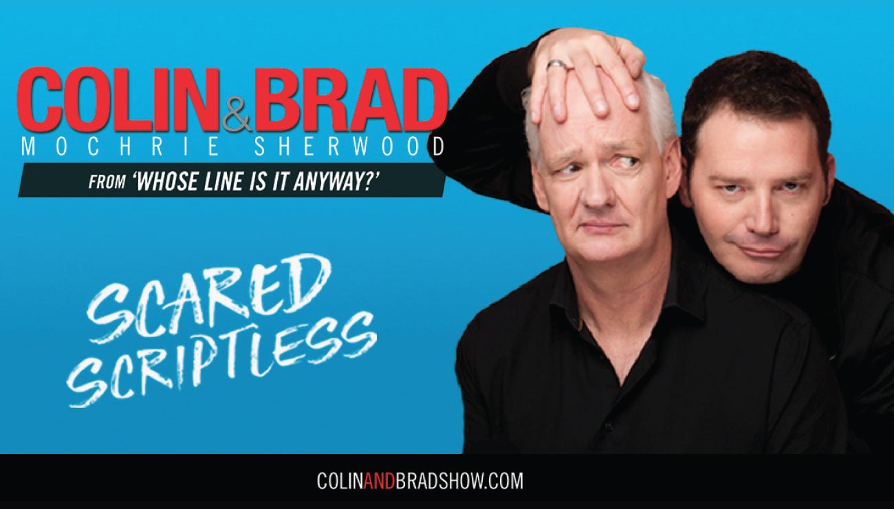 Colin Mochrie Brad Sherwood The Scared Scriptless Tour