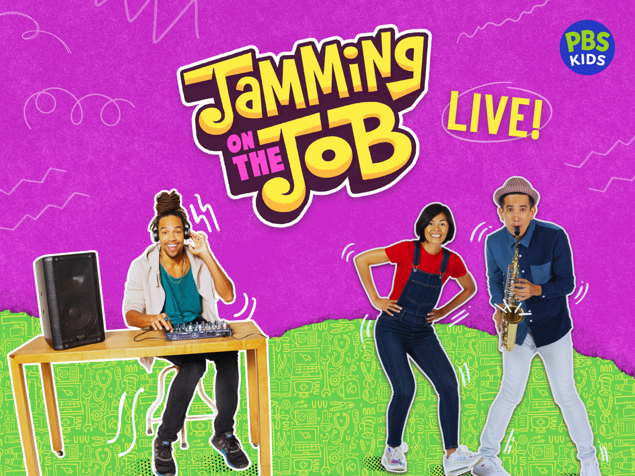 Jamming on the Job Live! - featuring 123 Andrés and Pierce Freelon