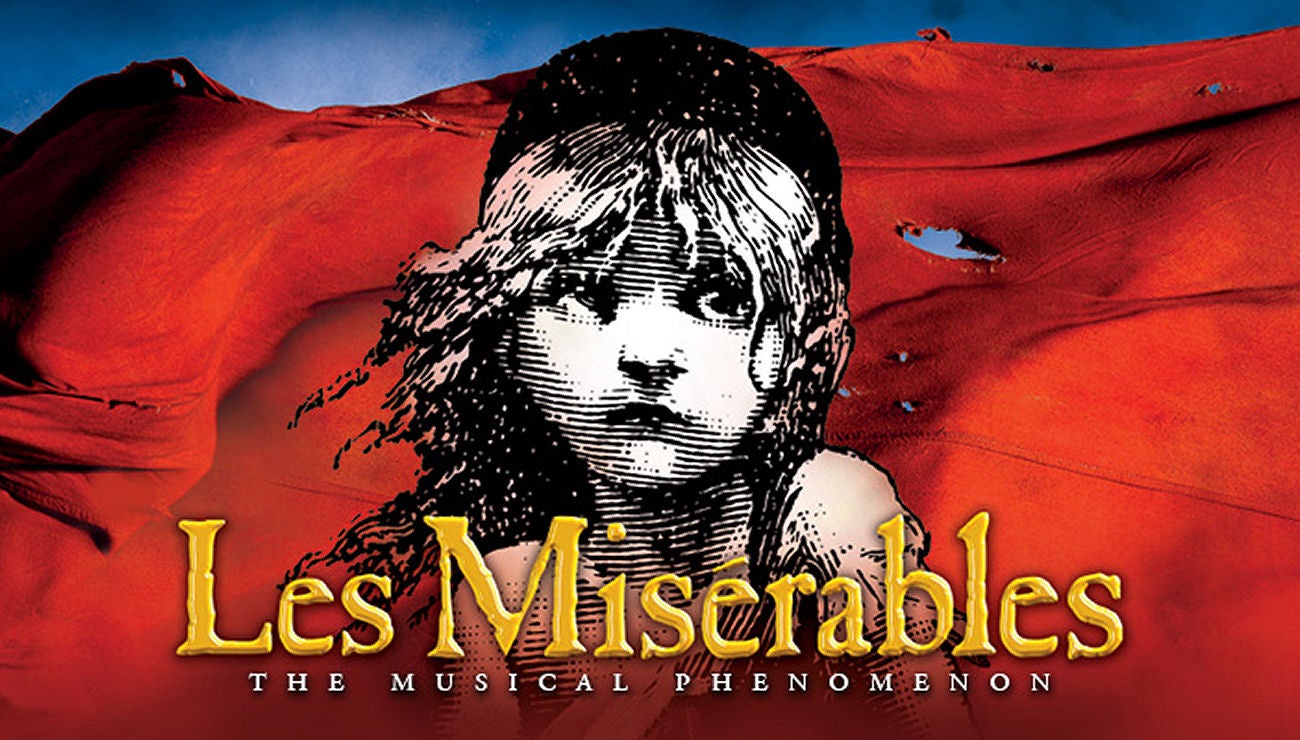 Tickets for Les Misérables musical