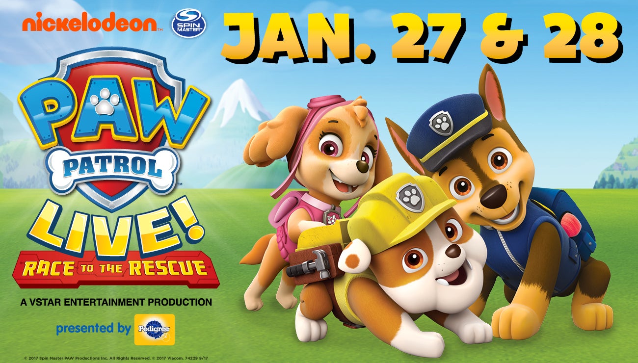 PAW Patrol Live! Race to the Rescue