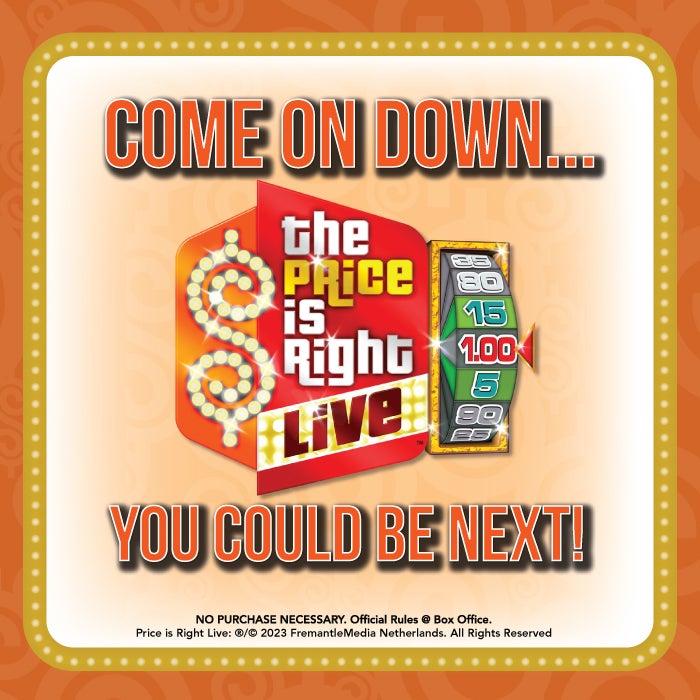 More Info for The Price is Right Live!