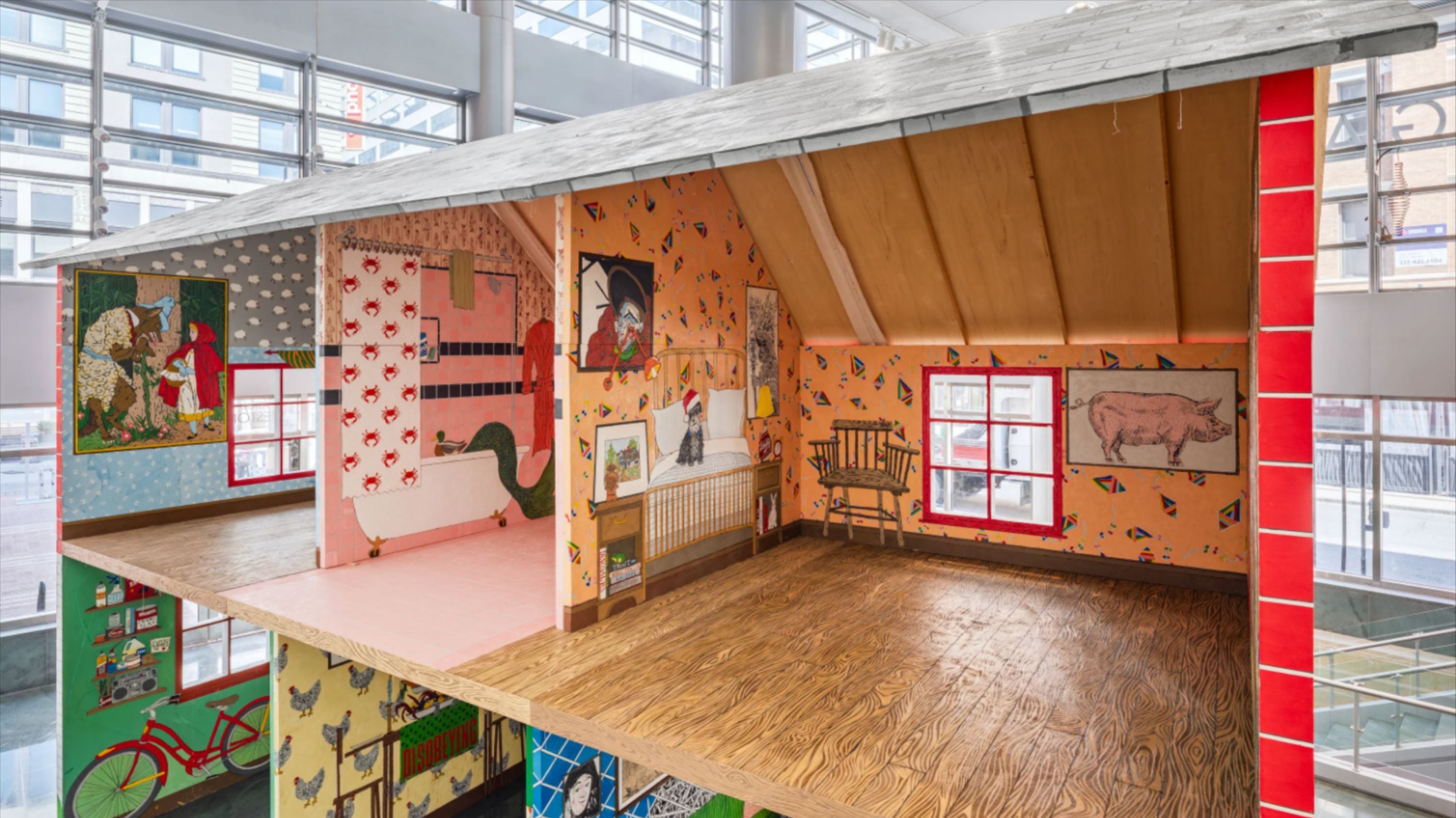 Families Create! Workshop: Making a Doll House
