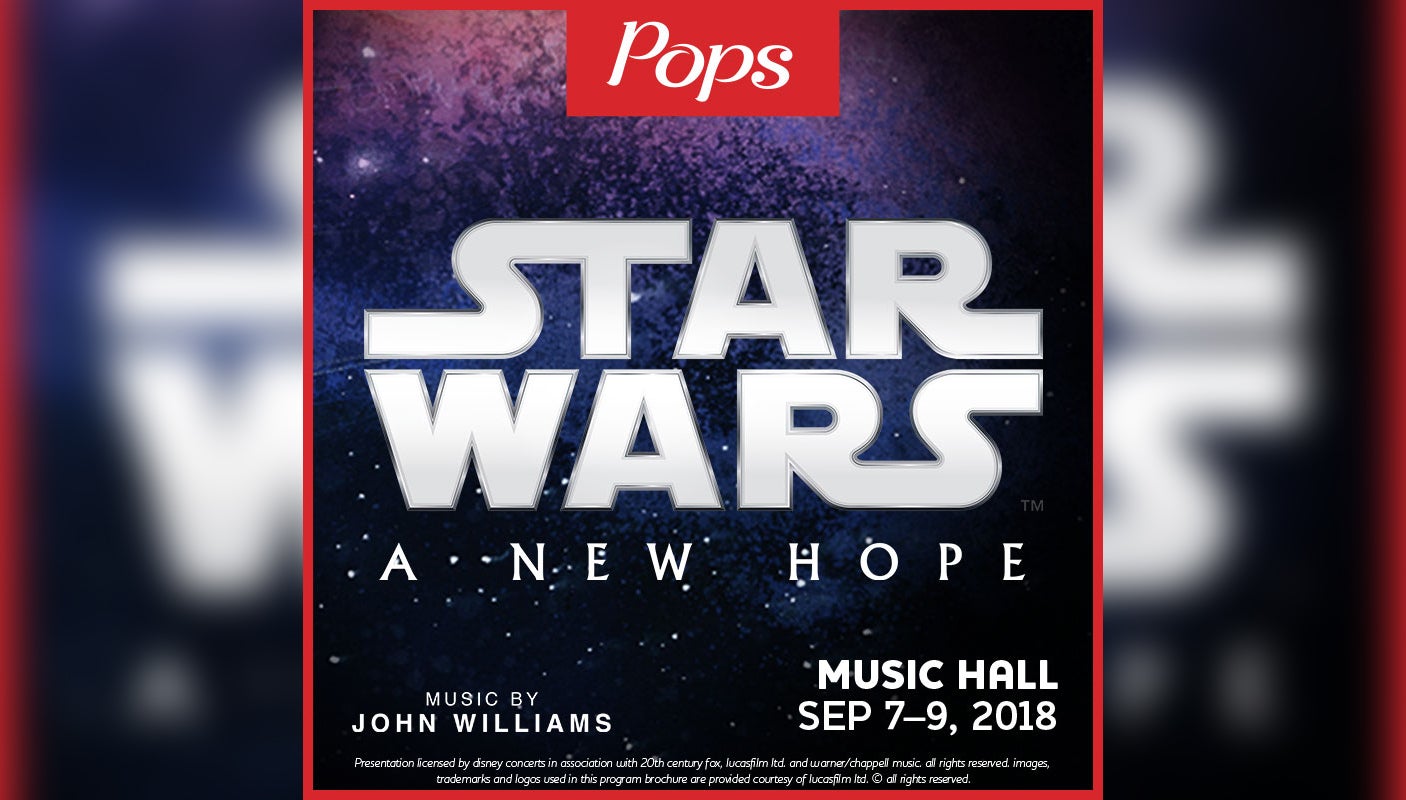 Star Wars: A New Hope Film with Orchestra