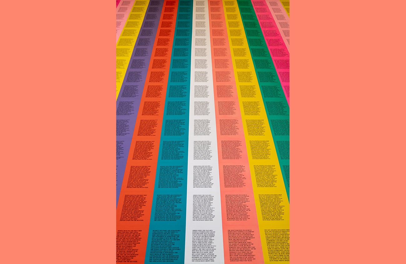Jenny Holzer: Inflammatory Essays