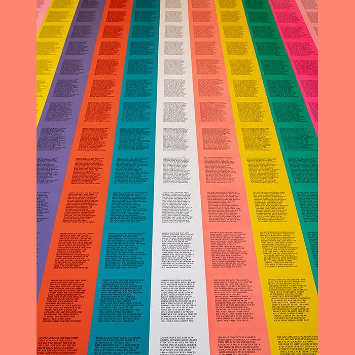 More Info for Jenny Holzer: Inflammatory Essays