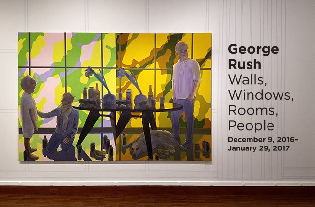 George Rush: Walls, Windows, Rooms, People 