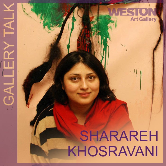 More Info for Gallery Talk with Sharareh Khosravani